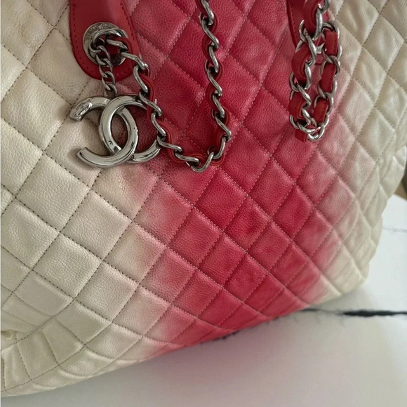 CHANEL Handbags - CHANEL Tote Caviar leather rare. EUC